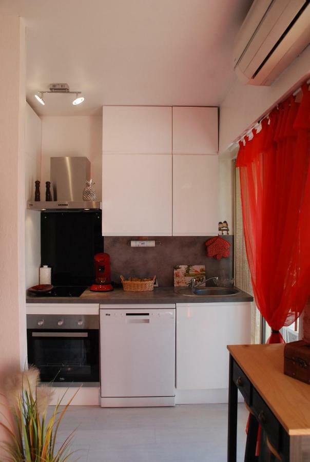 Studio - Juan Les Pins - Proximite Plages 앙티브 외부 사진