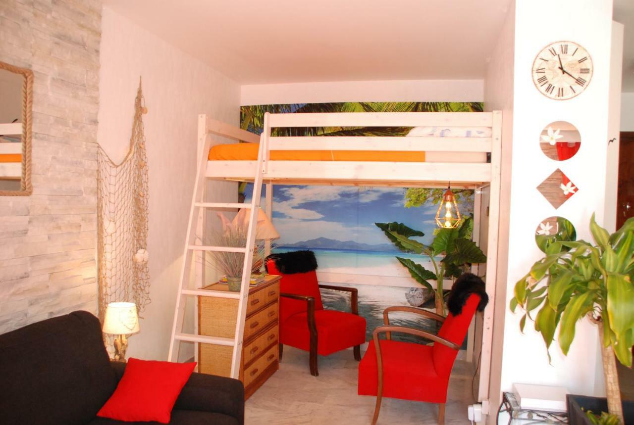 Studio - Juan Les Pins - Proximite Plages 앙티브 외부 사진